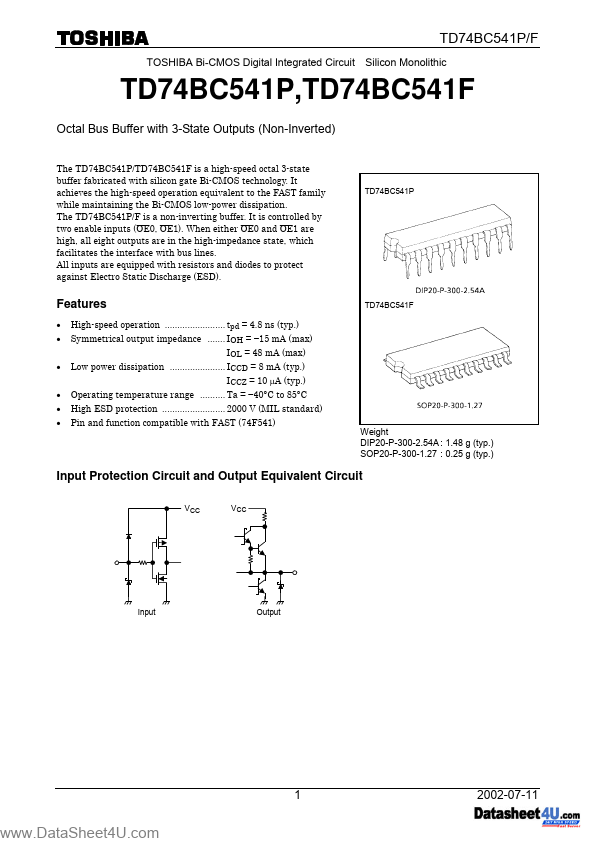 TD74BC541P