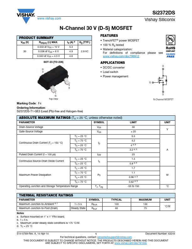 SI2372DS