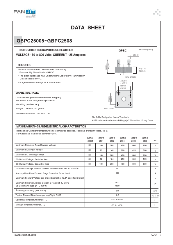 GBPC25005