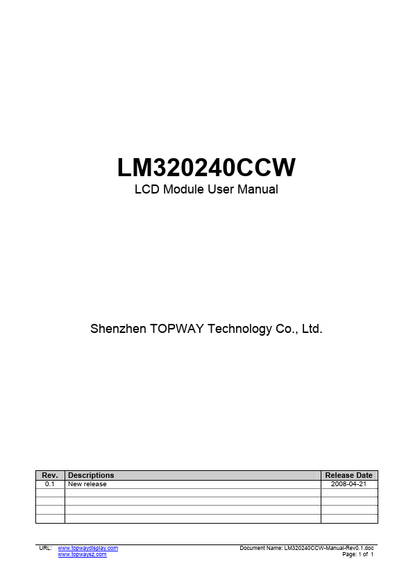 LM320240CCW