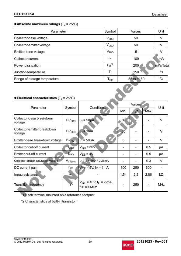 DTC123TKA