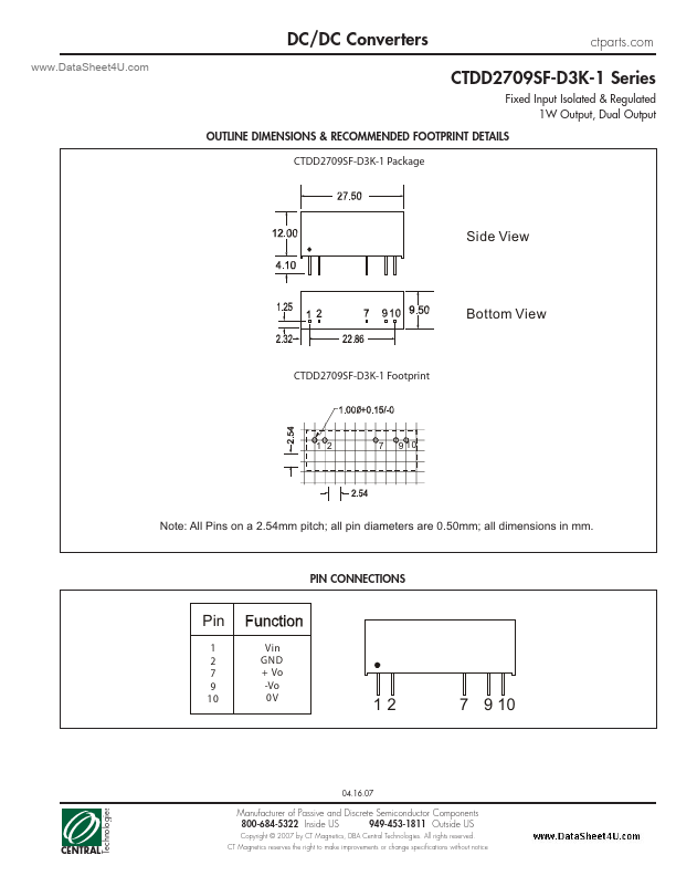 CTDD2709SF-D3K-1