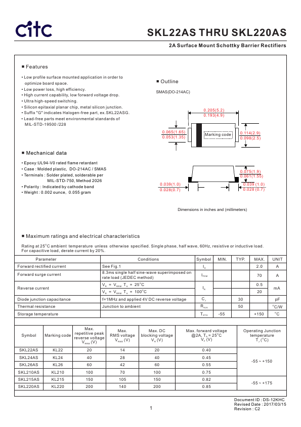 SKL210AS