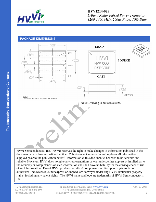 HVV1214-025S