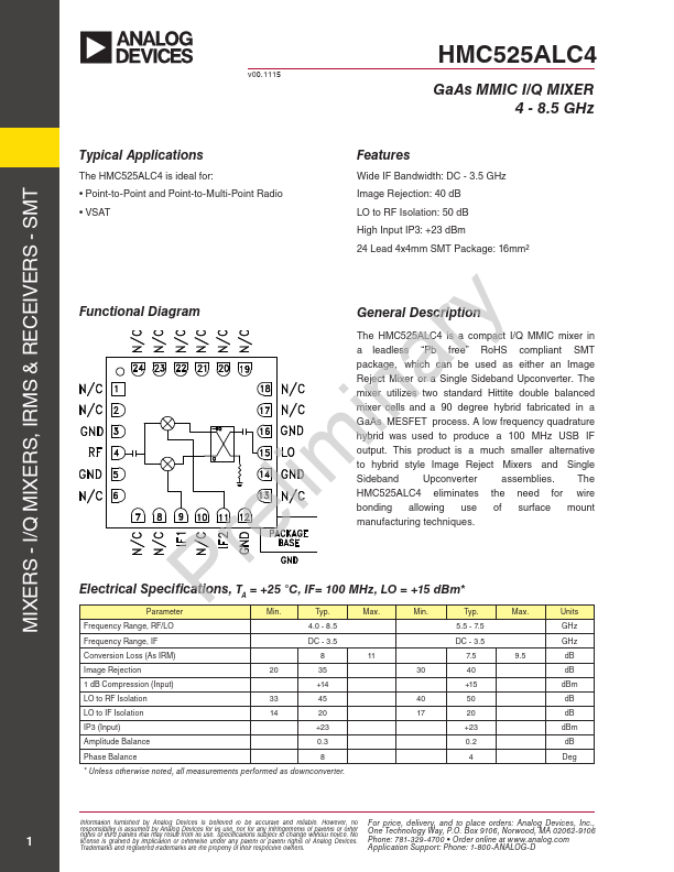 HMC525ALC4