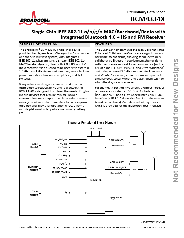 BCM4334