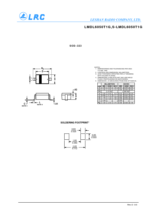 LMDL6050T3G