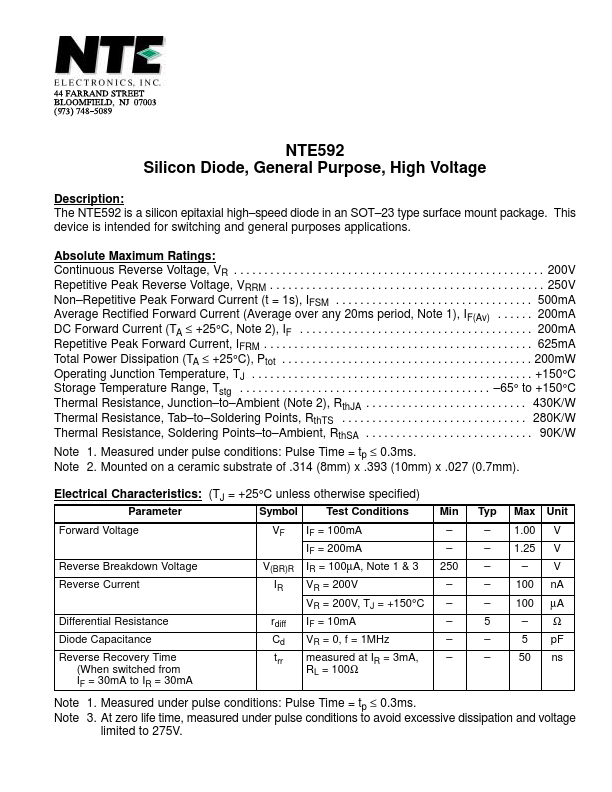 NTE592