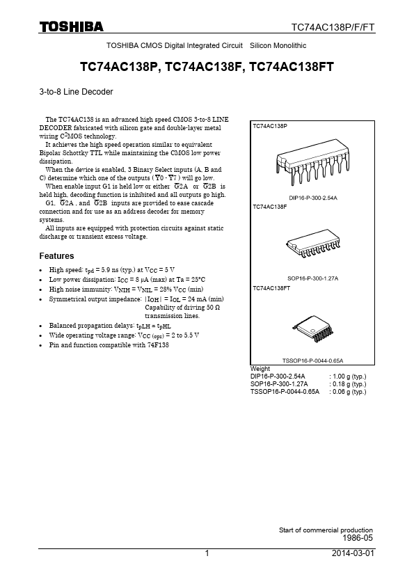 TC74AC138F