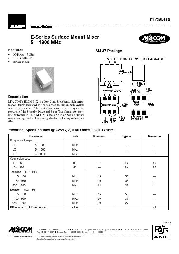 ELCM-11X