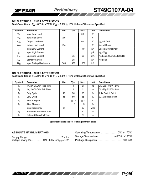 ST49C107A-04