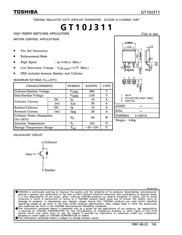 GT10J311