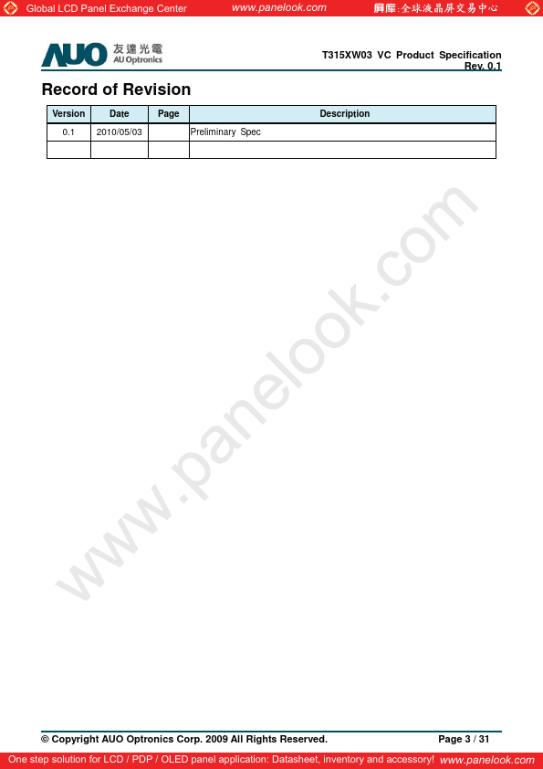 T315XW03-VC