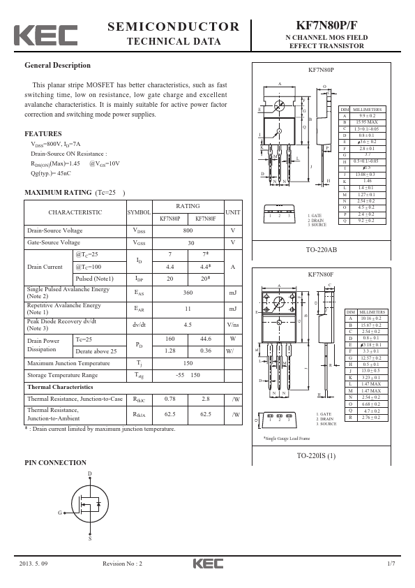 KF7N80P