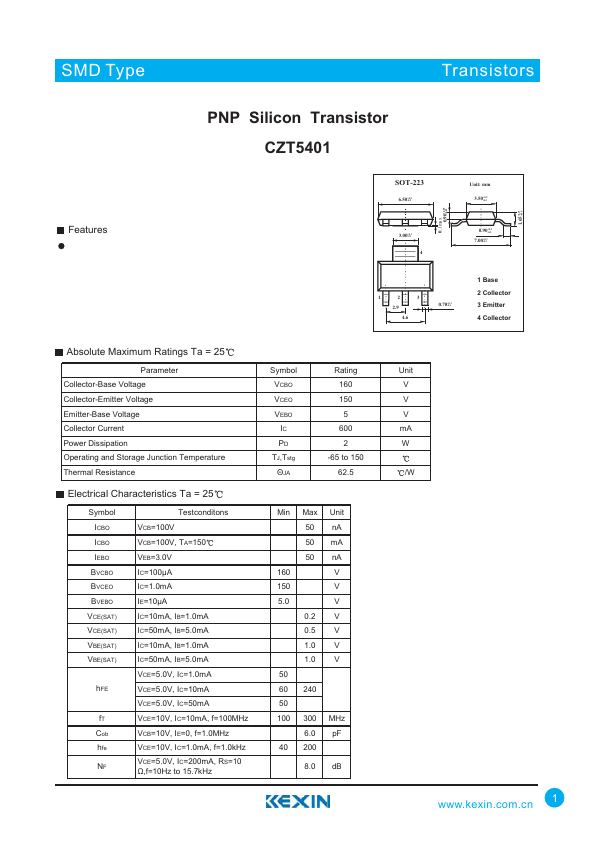 CZT5401