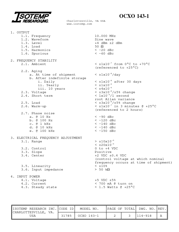 OCXO143-1