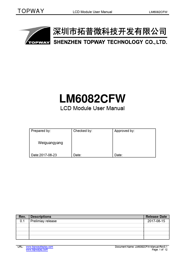 LM6082CFW