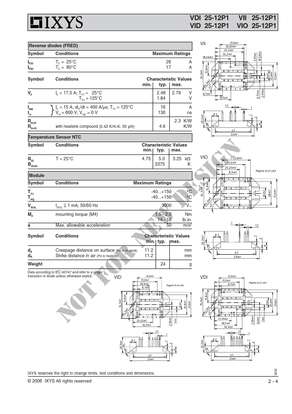 VDI25-12P1