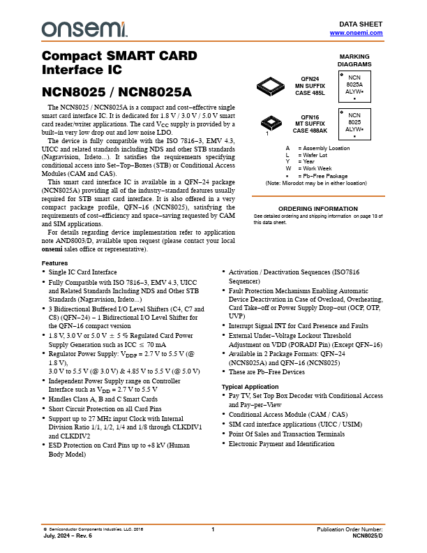 NCN8025A Datasheet Preview