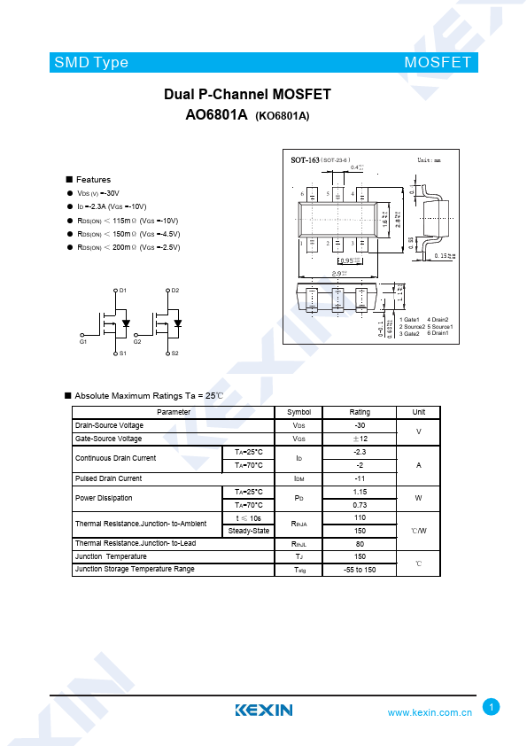 AO6801A