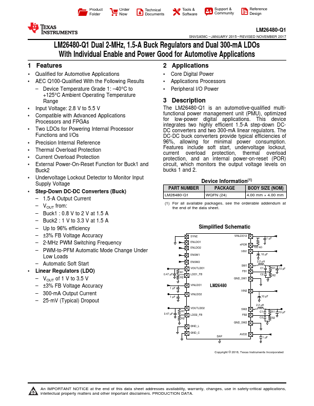 LM26480-Q1