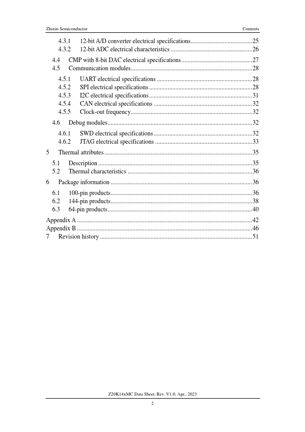 datasheet Preview Page 3