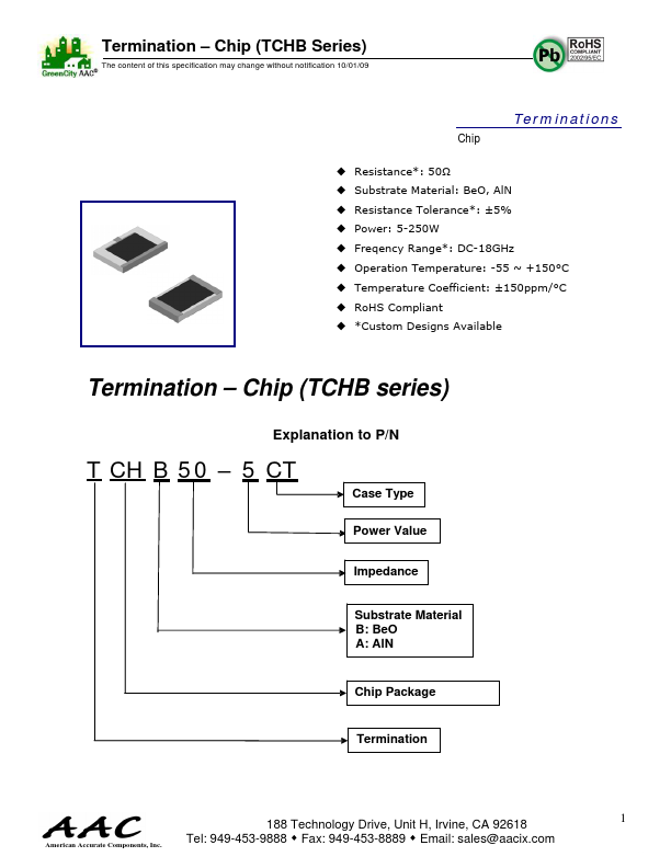 TCHB50-100CT