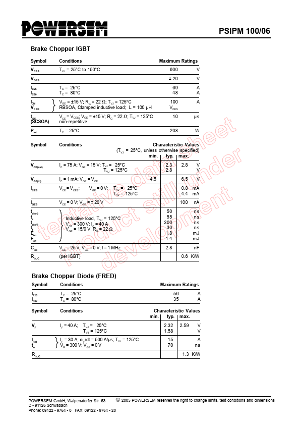 PSIPM100-06