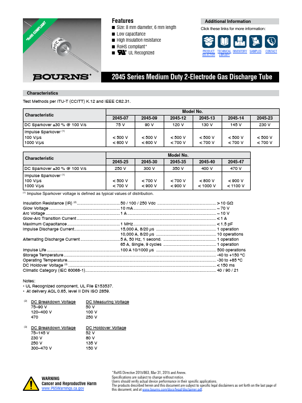 2045-07 Datasheet Preview