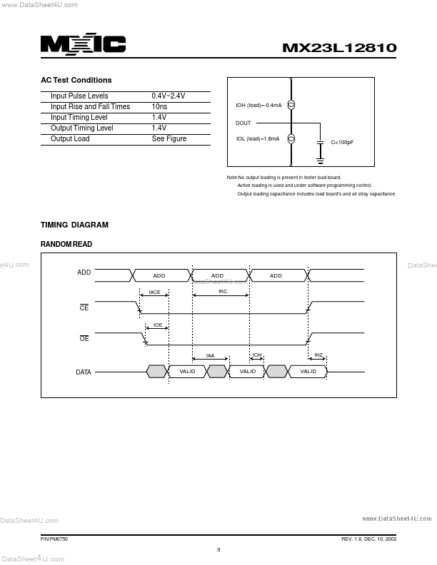 MX23L12810