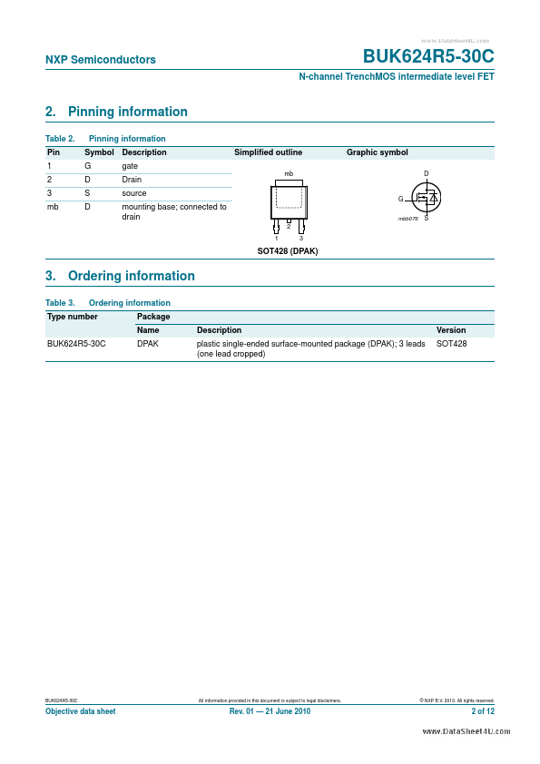 BUK624R5-30C