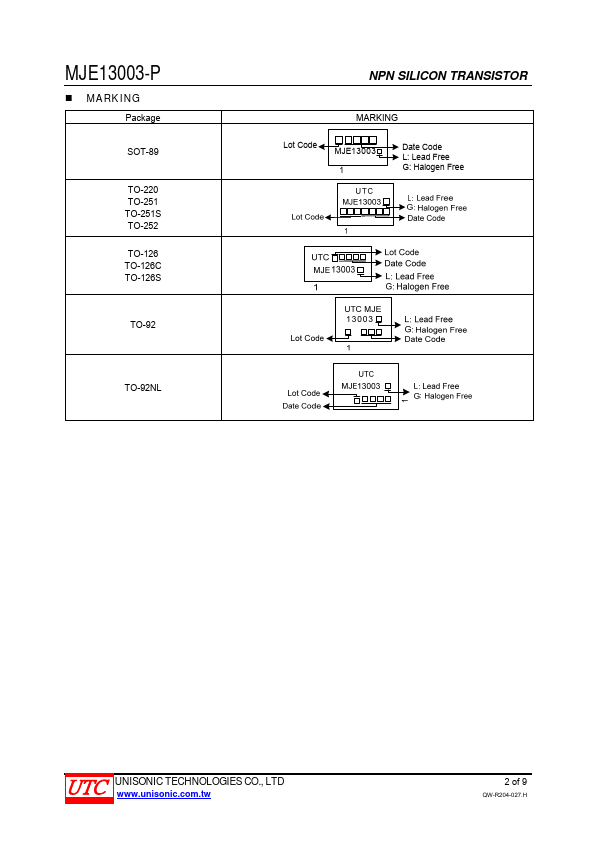 MJE13003-P