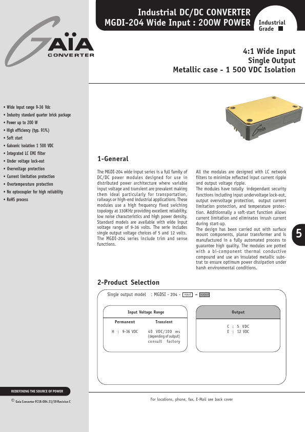 MGDI-100