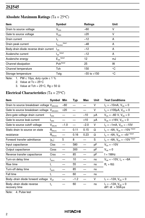 2SJ545