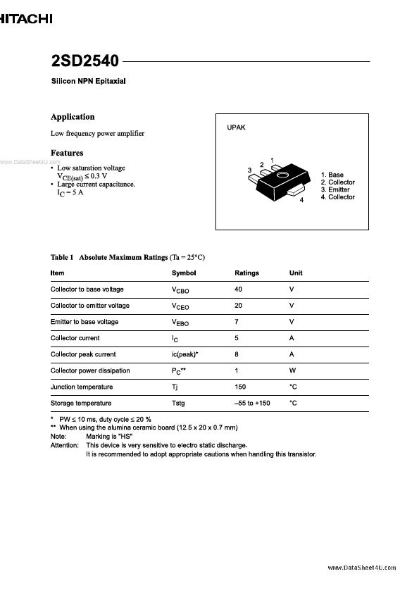 2SD2540