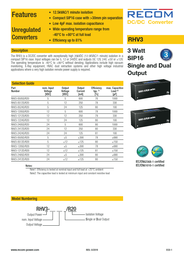 RHV3-2405S-R20