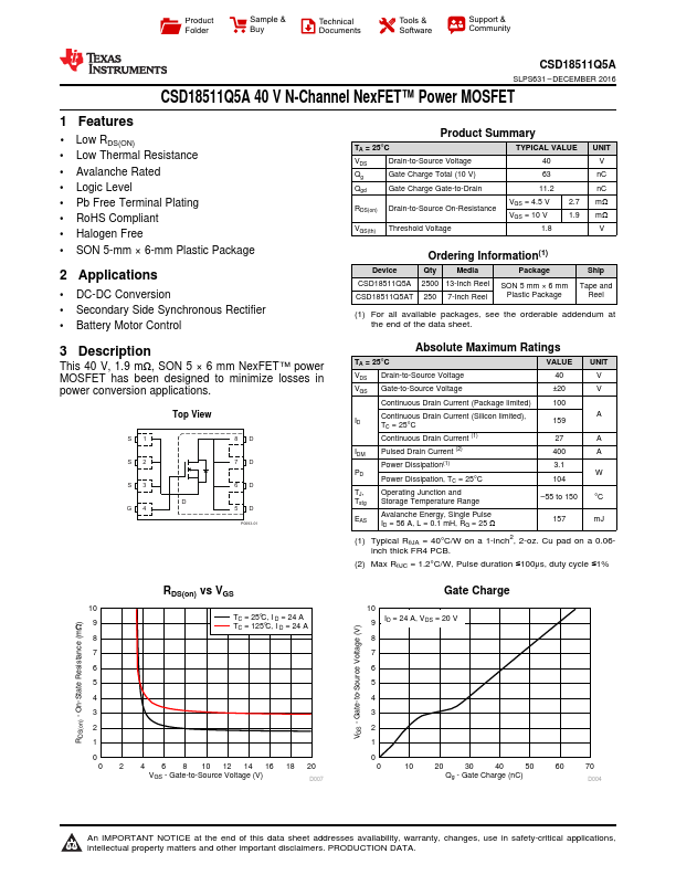 CSD18511Q5A