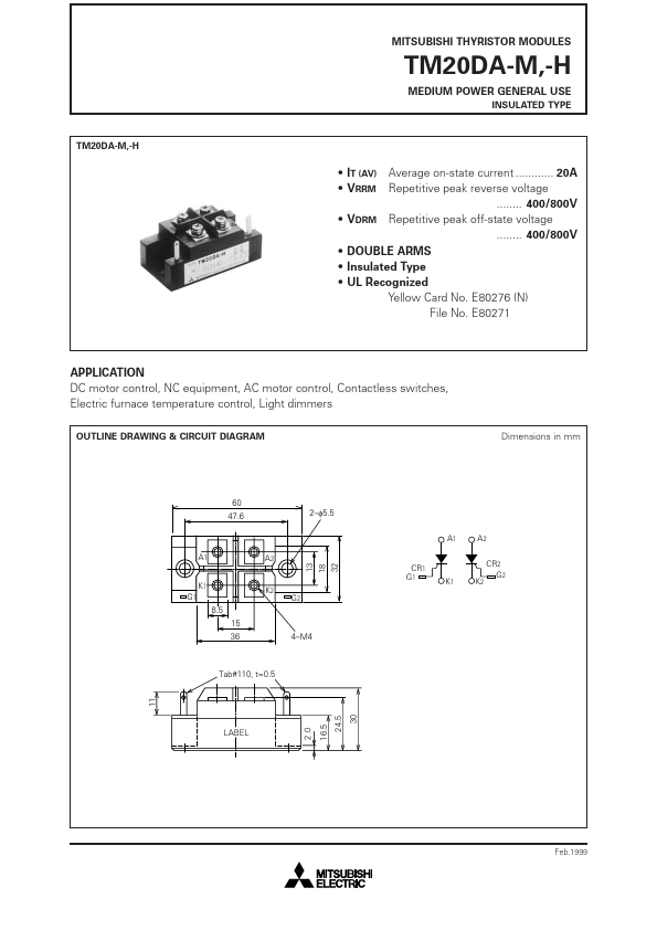 TM20DA-M