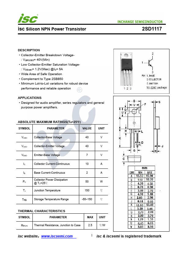 2SD1117