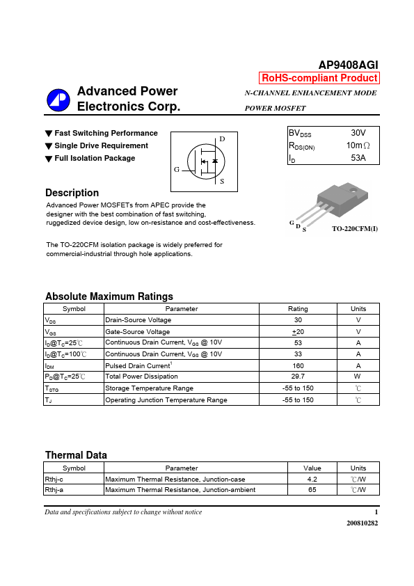 AP9408AGI