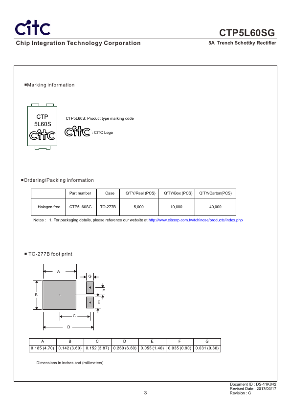 CTP5L60SG