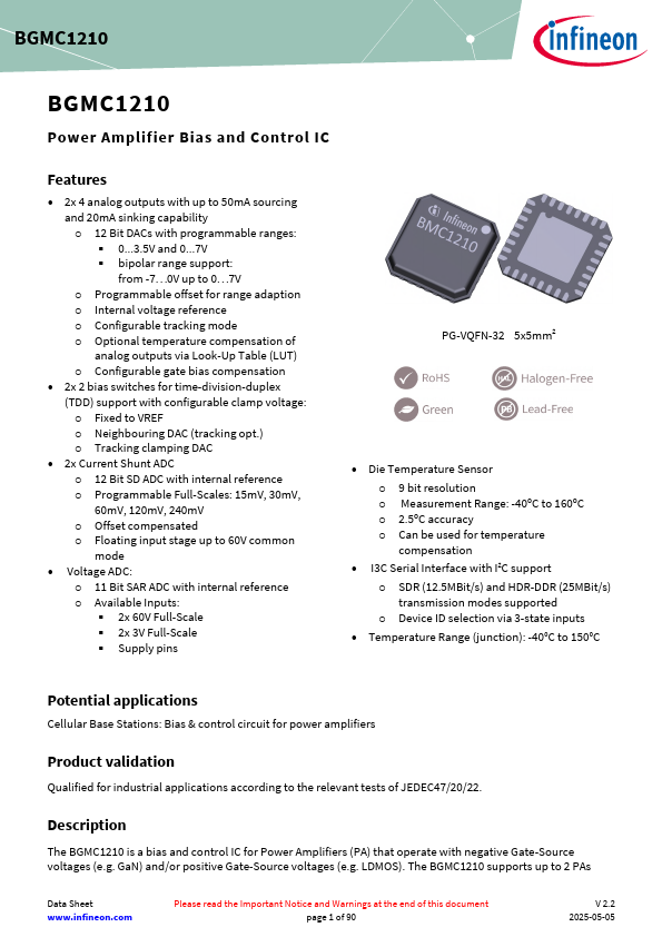 BGMC1210 Datasheet Preview