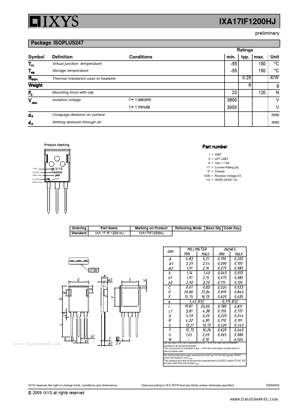 IXA17IF1200HJ