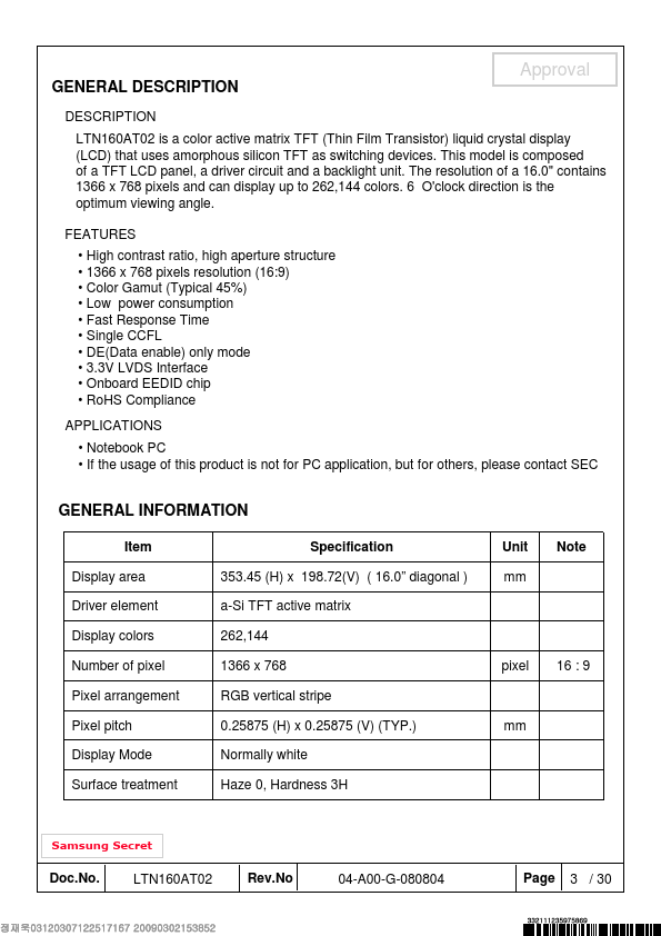 LTN160AT02