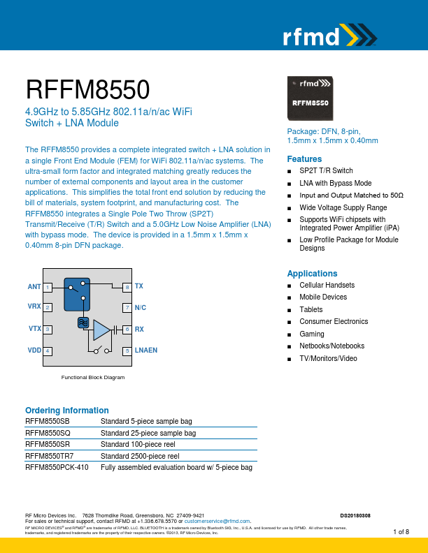 RFFM8550
