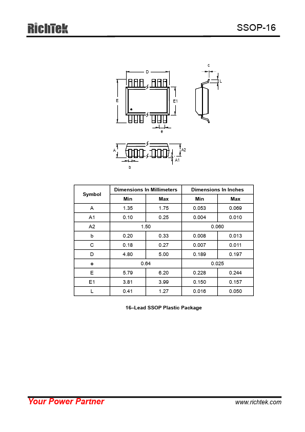 SSOP-16