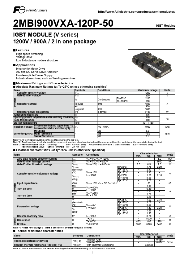 2MBI900VXA-120P-50