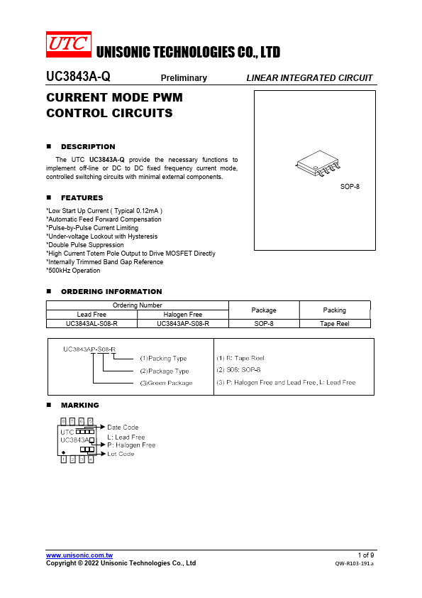 UC3843A-Q