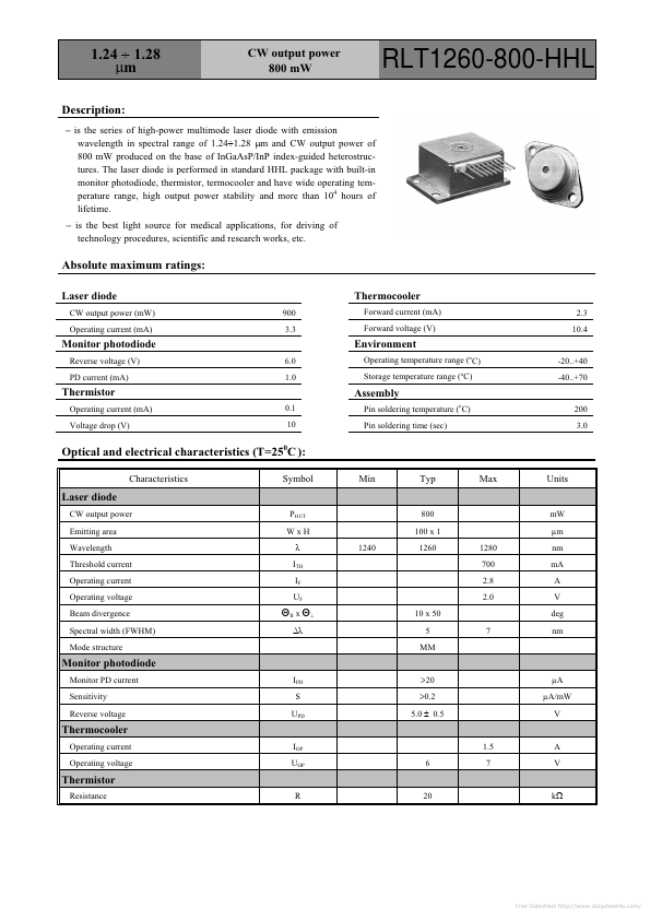 RLT1260-800-HHL