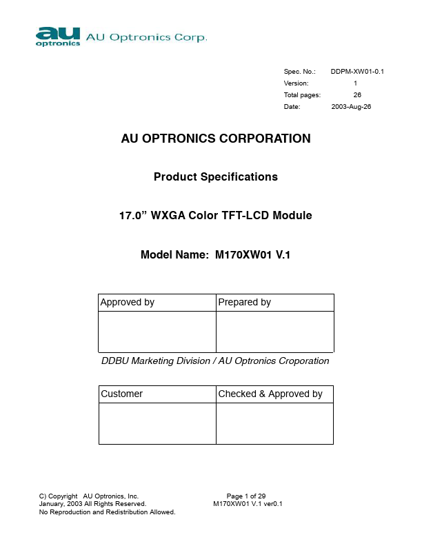 M170XW01-V1